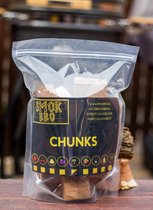 Eiken - Beuken - Hickory Chunks Pakket| 3KG  | Rookhout | Sta-zak |