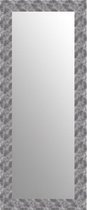 Spiegel Roestig Zilver 61x151 cm – Gwen – Lange Design Spiegel – Grote Spiegels – wand spiegels – Perfecthomeshop