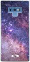 Samsung Galaxy Note 9 Hoesje Transparant TPU Case - Galaxy Stars #ffffff