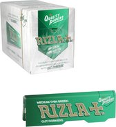 Rizla - Rizla Medium Thin Green - Vloei - Doos 100 Stuks
