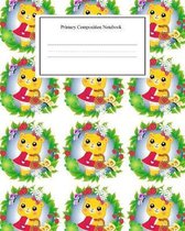 Primary Composition Book: Handwriting Practice Exercise Book - Teddy Bear K-2 - 120 pages - Midline Ruled - 8x10