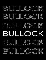Bullock: Election 2020 College Ruled Composition Notebook 7.44'' x 9.69'' 100 pages 50 sheets