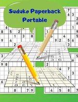 Suduko Paperback Portable: How to be good at maths - brain workout tips and techniques to train your mind with expert soduko this book.