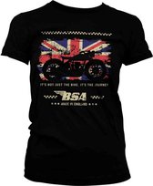 BSA Dames Tshirt -S- Motor Cycles - The Journey Zwart