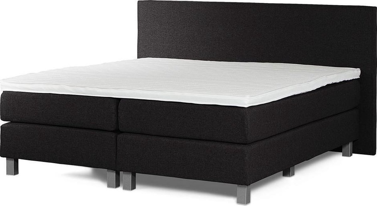 Boxspring compleet 180x200 antracite - Suitebeds