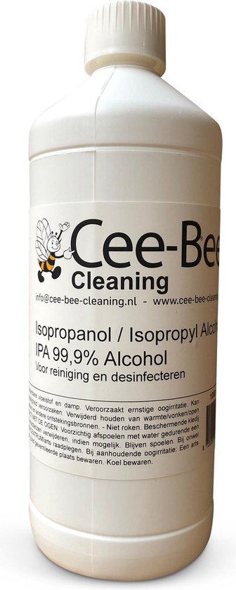 Cee-Bee Isopropanol | IPA 99.9% Alcohol