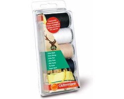 Gutermann super sterk naaigarenset 5st.