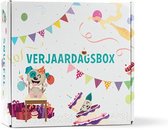 Snuffelbox Verjaardagsbox + Extra Speeltje - Hondencadeau - M+ - Voor Middelgrote Honden (8 - 22 kg)