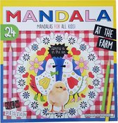 Mandala kleurboek "At the farm"