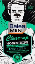 DM Balea MEN Clear-up Nosestrips - Neusstrips met salicylzuur en actieve kool (3 Stuks)