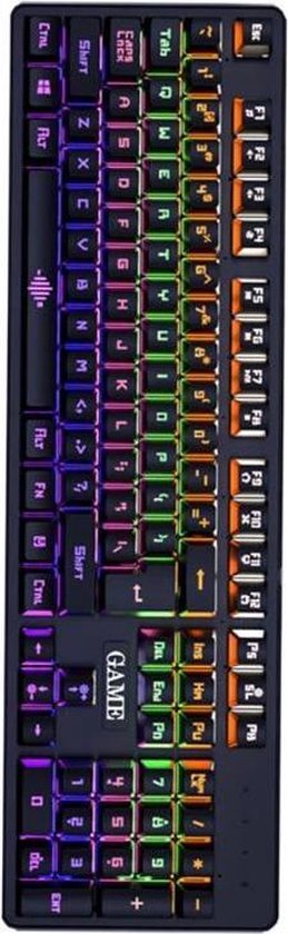 K30 Mechanisch Gaming Toetsenbord Bedraad - Game keyboard met kabel - Led RGB verlichting - K30
