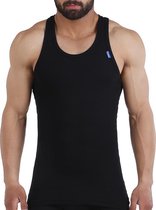 Embrator 2-stuks mannen Tank-Top met Racerback zwart maat XXL