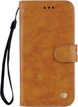 Samsung Galaxy Note 9 Leren Bookcase - Bruin - Portemonnee Hoesje - Pasjeshouder