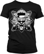 Breaking Bad Dames Tshirt -XL- Br-Ba Heisenberg Zwart
