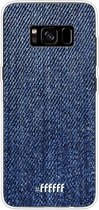 Samsung Galaxy S8 Plus Hoesje Transparant TPU Case - Denim #ffffff