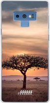 Samsung Galaxy Note 9 Hoesje Transparant TPU Case - Tanzania #ffffff