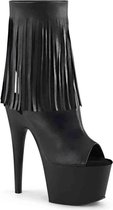 Pleaser Plateau Laarzen, Paaldans schoenen -38 Shoes- ADORE-1019 Paaldans schoenen Zwart