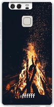 Huawei P9 Hoesje Transparant TPU Case - Bonfire #ffffff