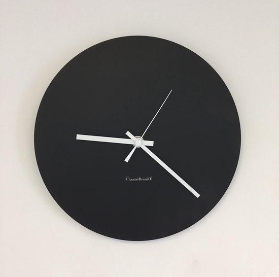 Horloge murale BLACK BEAUTY Dutch Design moderne