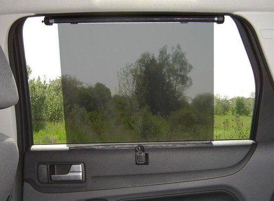 Pare-soleil automatique - Protection solaire UV pour vitre latérale Auto -  2 Pièces