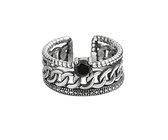 Semyco ring dames zilver Secret Stone - One-size - Verstelbaar - Cadeau vrouw verjaardag