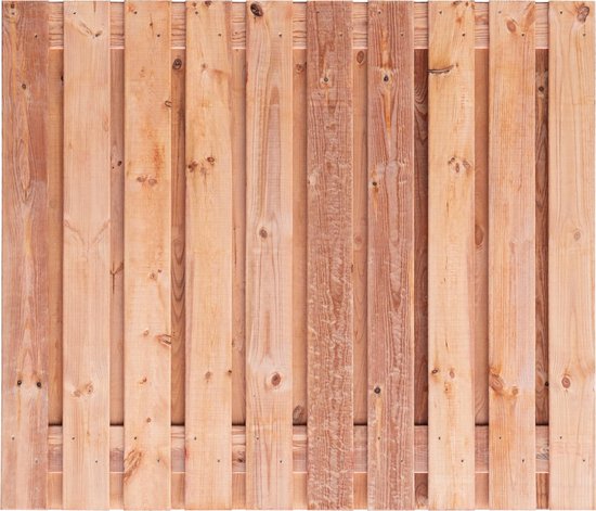 Tuinscherm 150x180 ✓ Cederhout ✓ 19 planks ✓ Recht | Casablanca 150x180cm |  bol.com