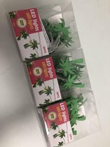 Lichtsnoertjes met palmbomen ( 3 stuks )