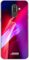 Samsung Galaxy J8 (2018) Hoesje Transparant TPU Case - Light Show #ffffff
