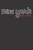 New York USA Country Notebook Journal: New York USA Country Notebook Journal Gift College Ruled 6 x 9 120 Pages