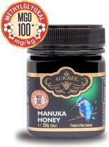 100% Pure, rauwe Manuka Honing Auribee MGO 100+ (250 gram)