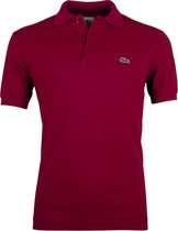 Lacoste L.12.12 Heren Poloshirt - Bordeaux - Maat XL