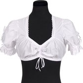 Dirndl blouse LARA WIT ( maat 46)