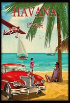 Wandbord - Havana - Cuba