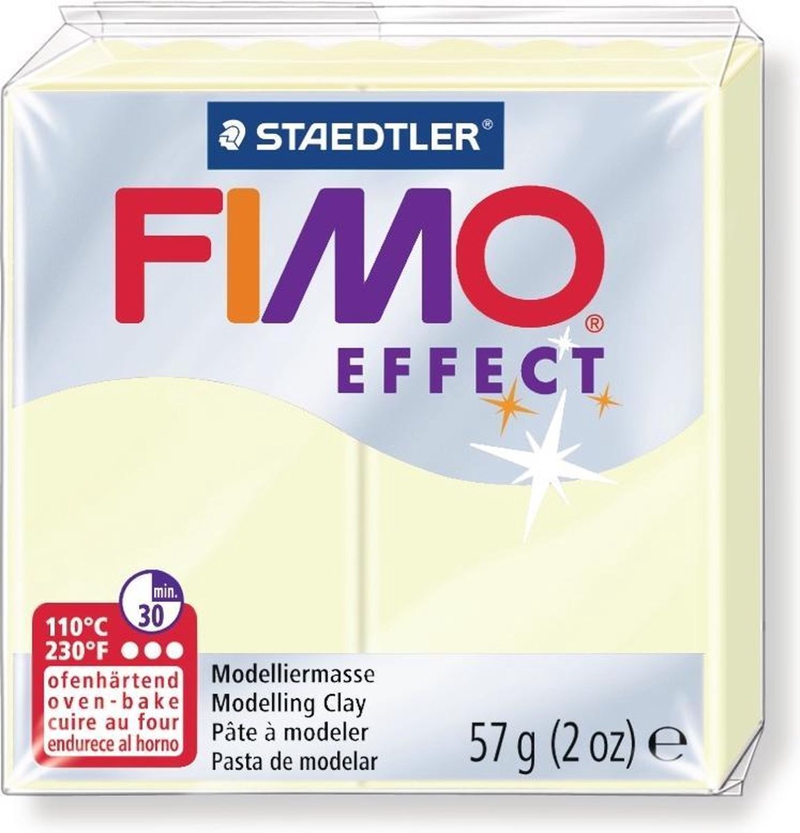 Fimo effect boetseerklei 56g nacht