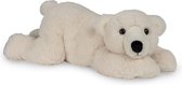 Hermann Teddy Knuffel IJsbeer Richi Liggend 42 cm