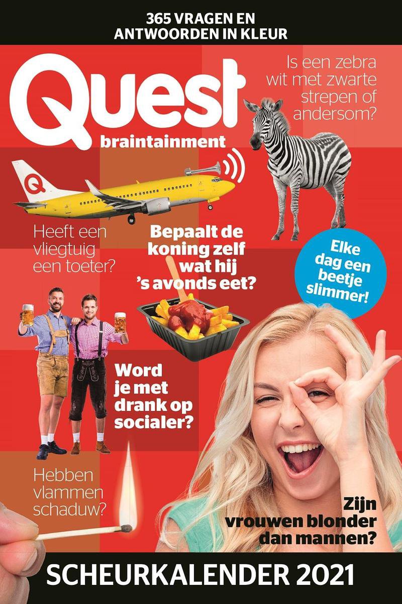 QUEST Scheurkalender 2021 - Hearst Magazines Netherlands B