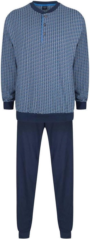 tegenkomen atoom Uitbarsten Robson Pyjama blauw met boord mt xxxl | bol.com