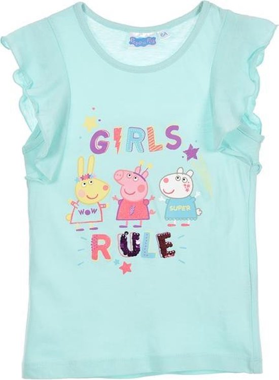 T-shirt Peppa Pig T-shirt Filles Nickelodeon Taille 104