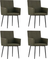 Eetkamerstoelen set 4 stuks (Incl LW anti kras viltjes) - Eetkamer stoelen - Extra stoelen voor huiskamer - Dineerstoelen – Tafelstoelen