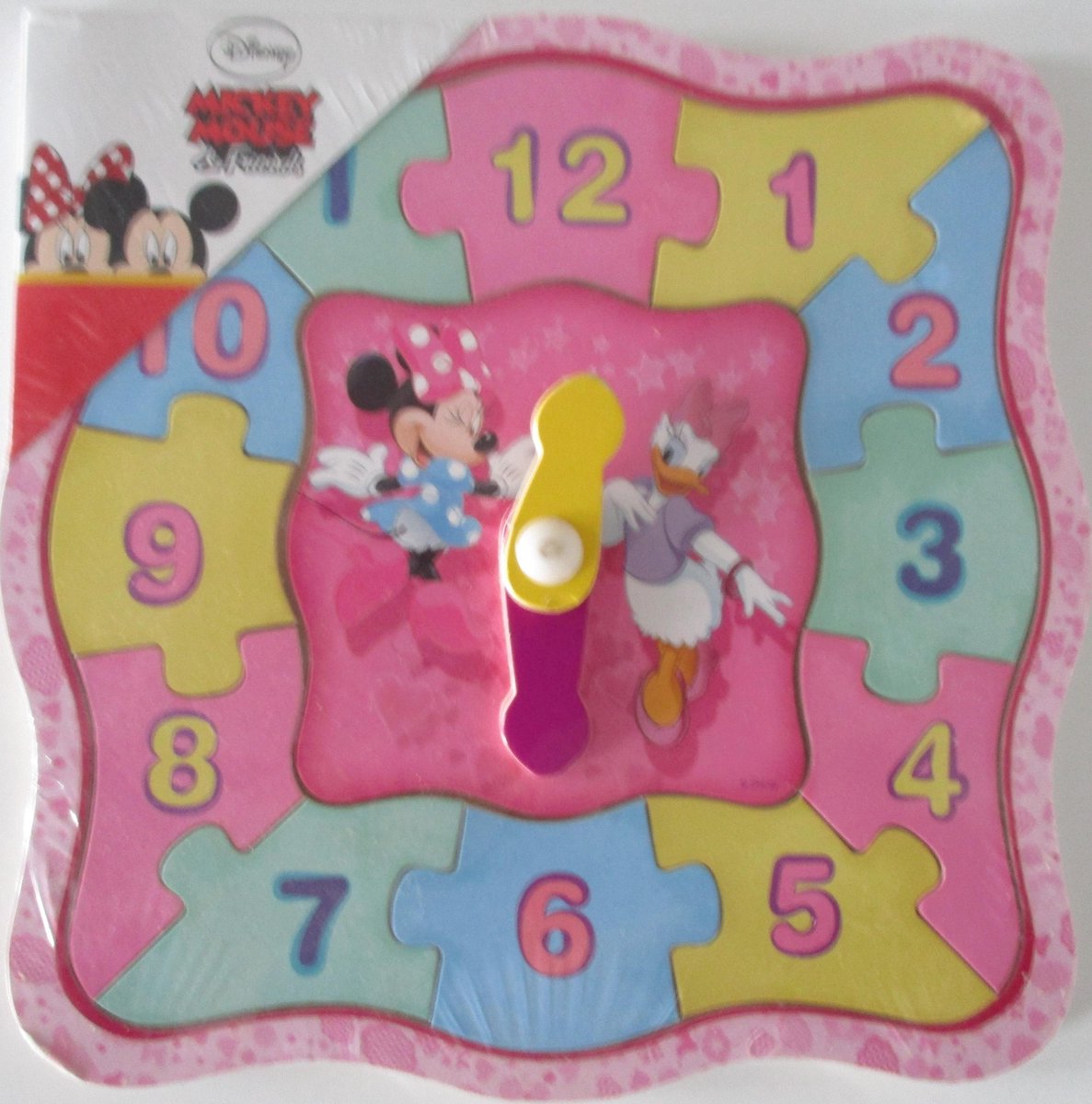 Disney Minnie Mouse Puzzel Klok
