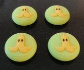 2x Thumb grips - BananenSchil Groen - geschikt voor Nintendo Switch