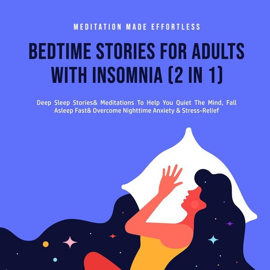 Bedtime Stories For Adults With Insomnia (2 in 1) Deep Sleep ... - cover