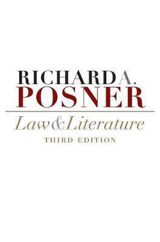 9780674032460 - Law & Literature