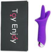 Toyenjoy Oplaadbare Tong Vibrator - Paars