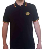 Guns N' Roses Polo shirt -L- Classic Logo Zwart