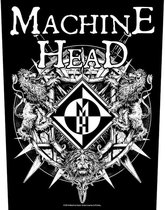 Machine Head - Crest Rugpatch - Zwart
