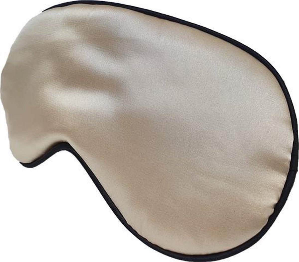 Slaapmaskers Extra Zacht Satijn – 2 Stuks - Beige & Blauw - Thuis – Slaapmasker - Verduisterend - Onderweg - Vliegtuig - Festival - Slaapcomfort - oDaani — afbeelding 5