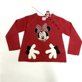 Disney Minnie Mouse trui rood maat 110/116