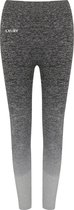 LXURY Dames Fade Sportlegging  Maat L/XL - Grijs - Sportkleding - High Waist - Sportbroek