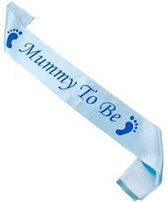 Baby Shower Sjerp - Blauw - "Mommy to be" - Gender Reveal